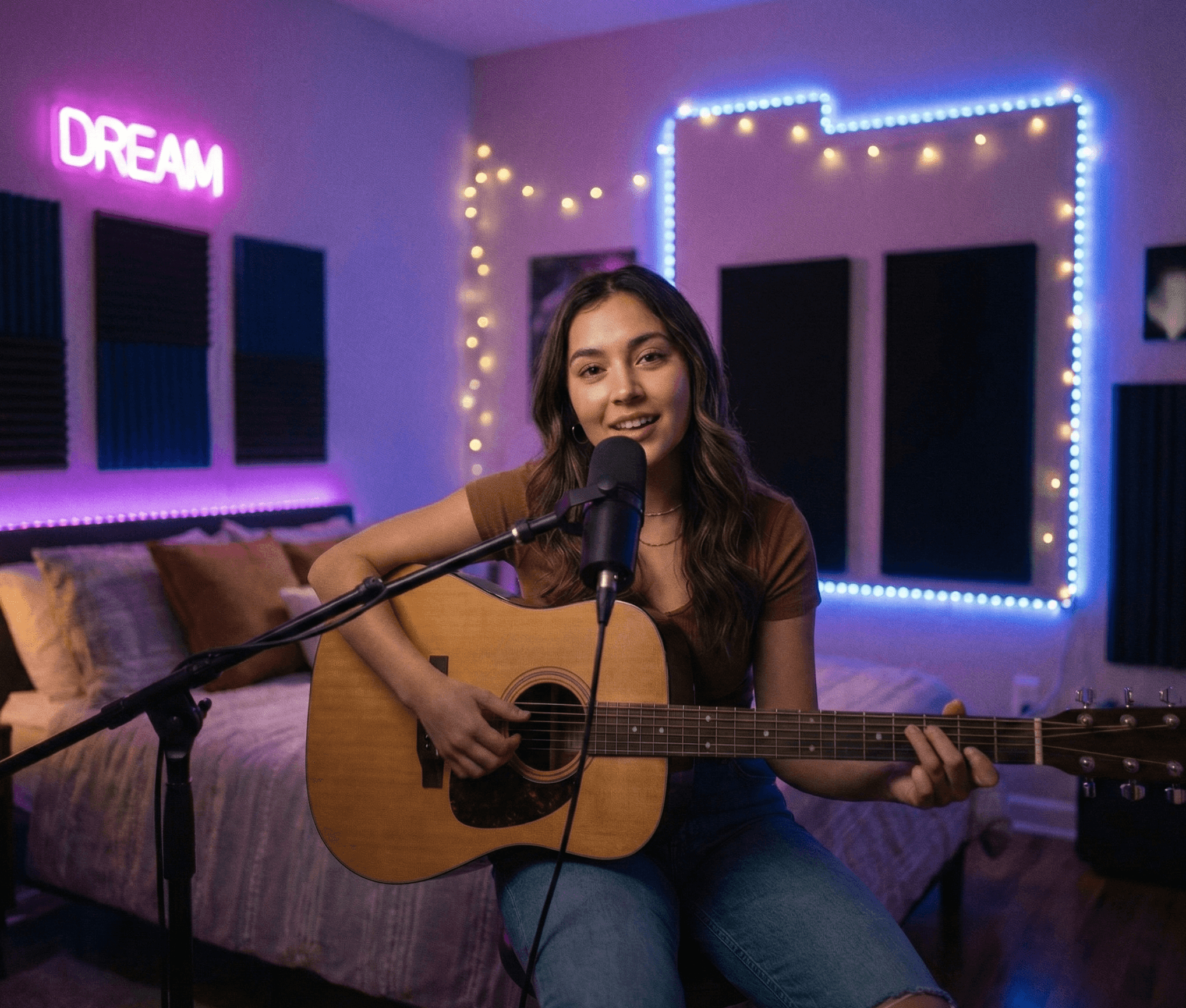 TikTok Live streaming with viewer engagement